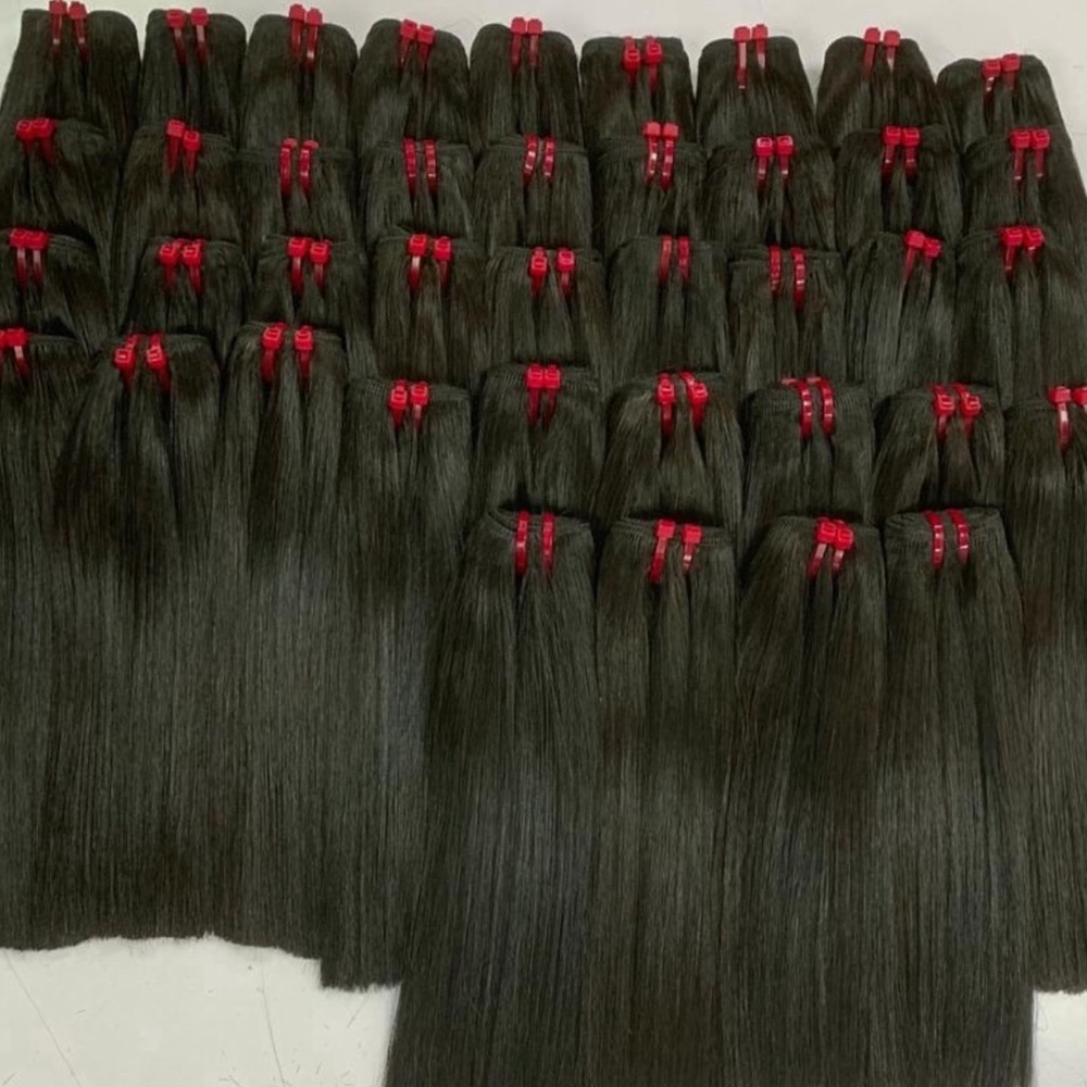Bone straight Vietnamese human hair bundles